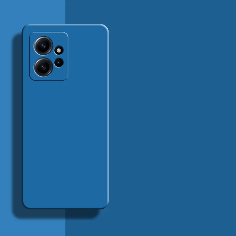 For Xiaomi Redmi Note 12 Global Case 6.67 inch Original Liquid Silicone Bumper For Redmi Note 12 4G Cover Redmi Note 12 Pro Plus