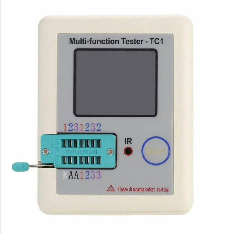 LCR-TC1 1 8 &quotTFT ЖК-дисплей мультиметр транзисторный тестер диодный триодный