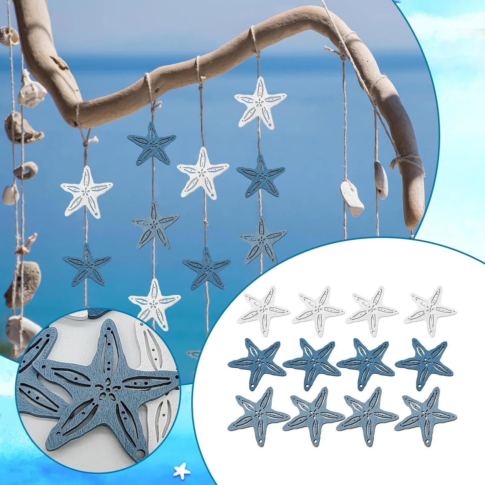 

Летний океан ветер животное рыба деревянный знак декоративный деревянный знак Рождественские шары набор украшений рождественские бусины ...