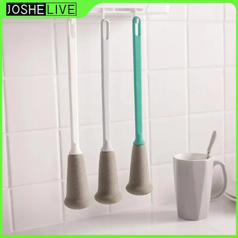 

Home long Handle Sponge Cup Brush Thermal Cup Clean Brush Bottle Brush cleaning brush bottle cleaner home kitchen accessories