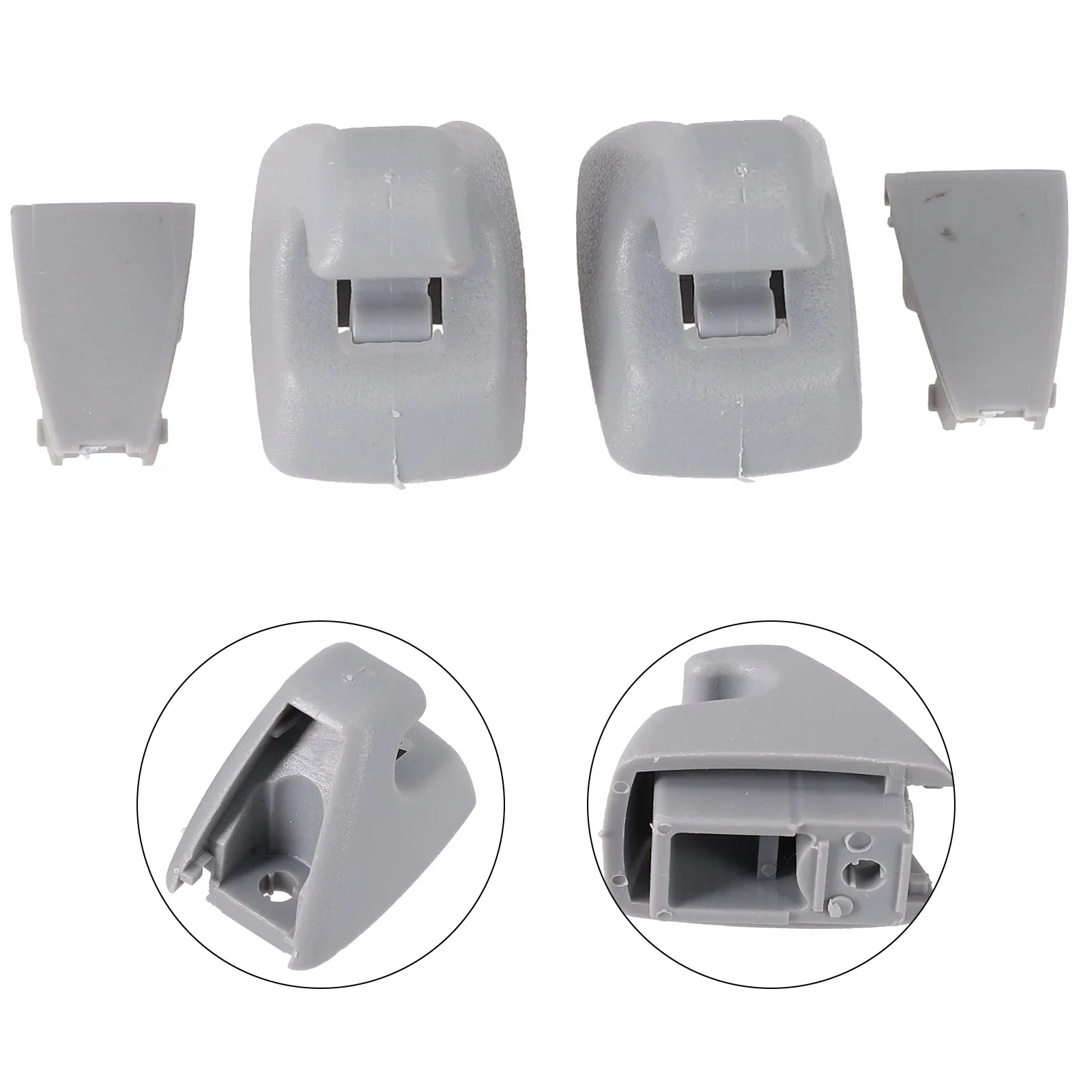 2x 95994975 Серый солнцезащитный козырек опорные зажимы фиксатор для Cruze Sonic авто