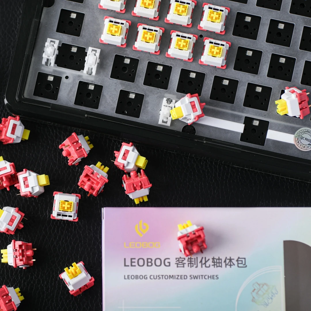 Линейные переключатели LEOBOG Nimbus V3 34gf 5-контактный предварительно смазанный