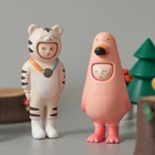 CBB серия театра Фламинго белый тигр Ограниченная серия подвесная карта фотоигрушки экшн-фигурка кукла Сюрприз подарок на день рождения