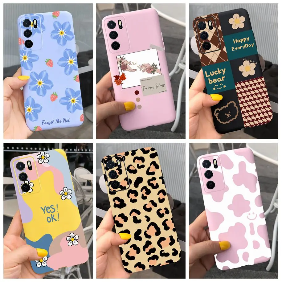 Чехол для OPPO A54 CPH2239 популярный силиконовый ударопрочный чехол из ТПУ с