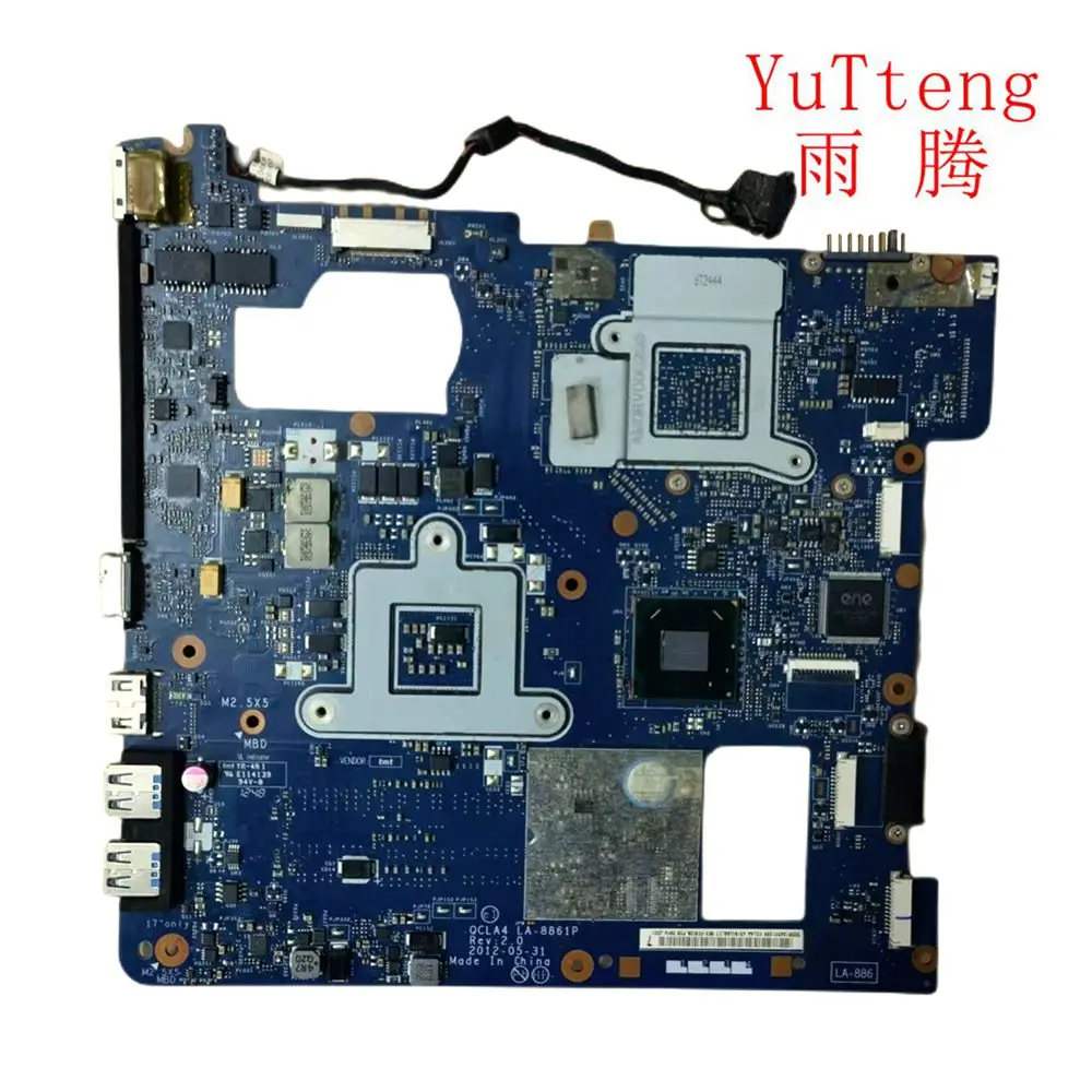 Для Samsung NP350 NP350V5C 350V5X Материнская плата ноутбука LA-8861P SLJ8Ee поддержка памяти 3