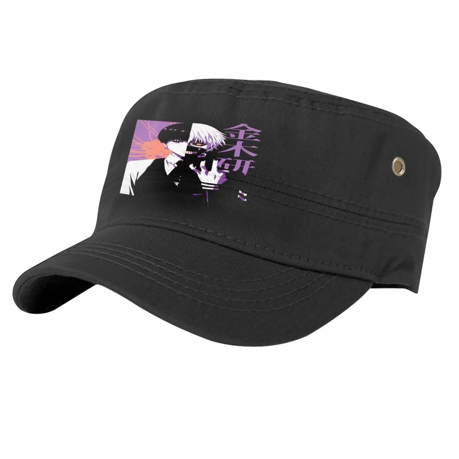 

Tokyo Ghoul Kaneki Separates The Caps For Men Cap Male Women's Cap Beret Man Caps Sun Hats Cowboy Balaclava Women's Summer Hat