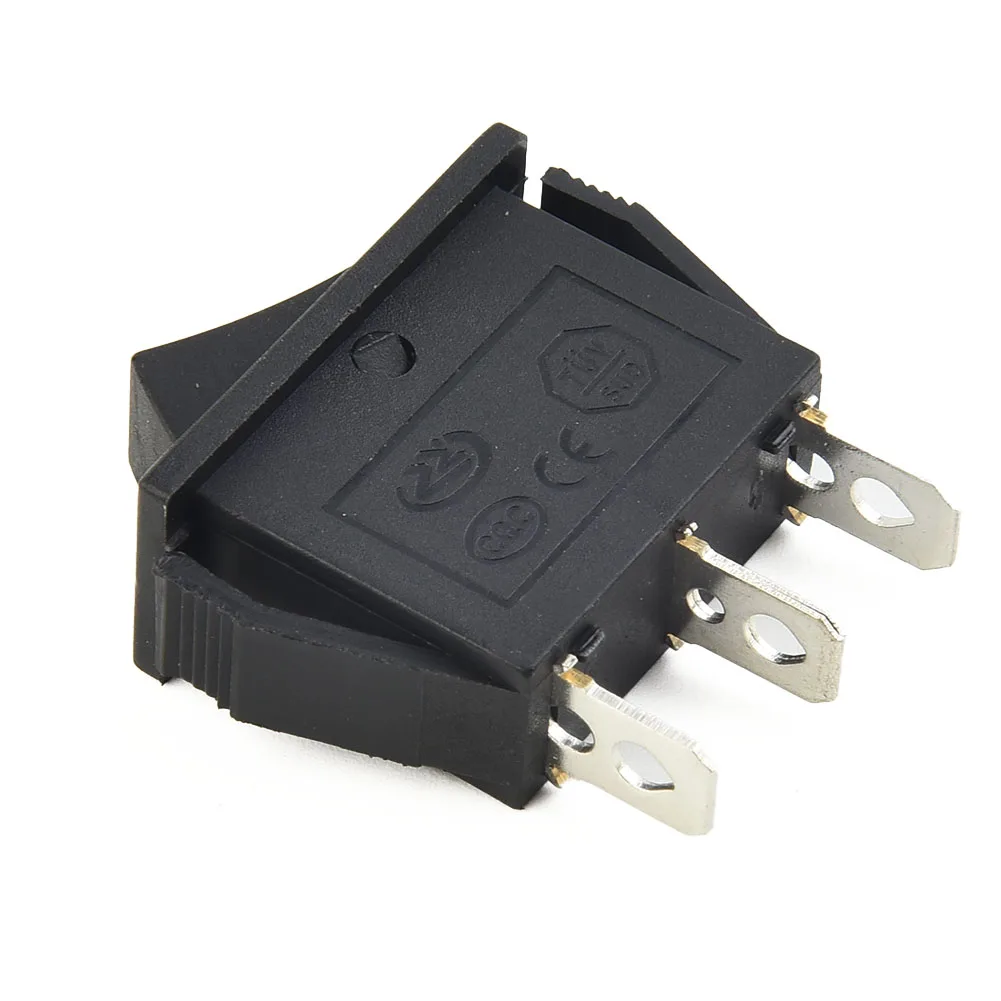 

12V On-Off-On Rectangle Rocker Switch 3 Position SPDT Black For Car Dash Boat KCD3-101 250VAC Rocker Switches