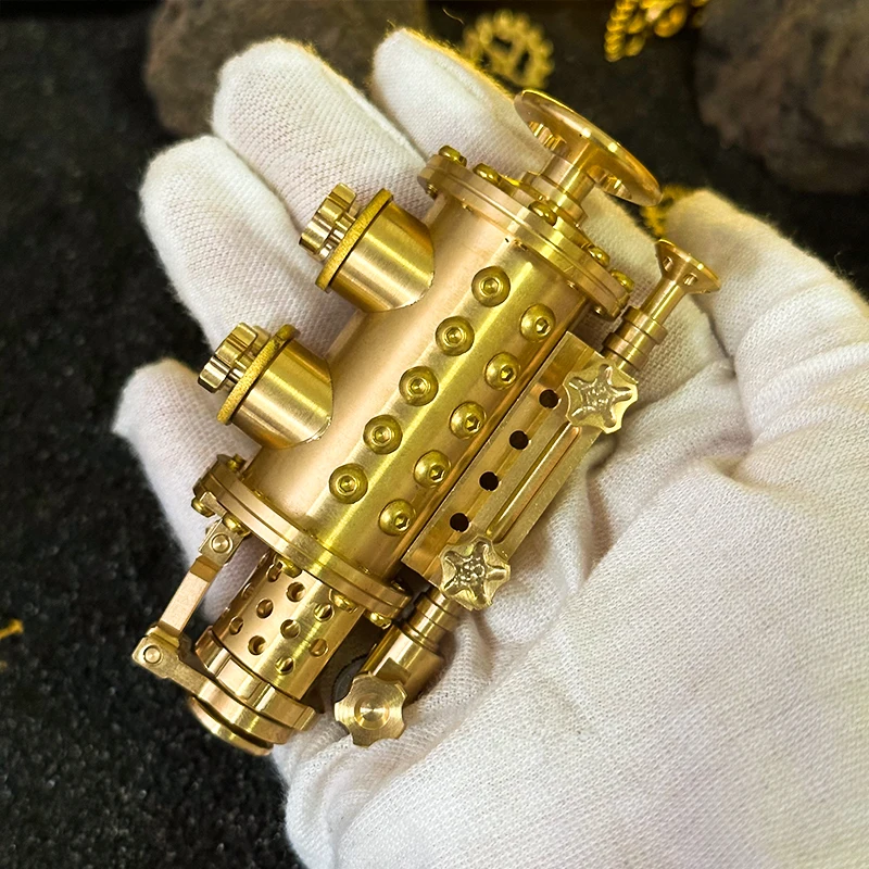 Тяжелая креативная латунная керосиновая Зажигалка ручной работы подводная