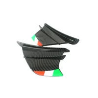 motorcycle winglet aerodynamic wing kit spoiler for ducati 899 959 1198 1198s 1199 1299 panigale v4 v4s v4r v2 supersport s