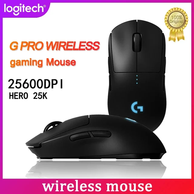 Logitech G PRO Wireless Gaming Mouse HERO 25600 DPI 1