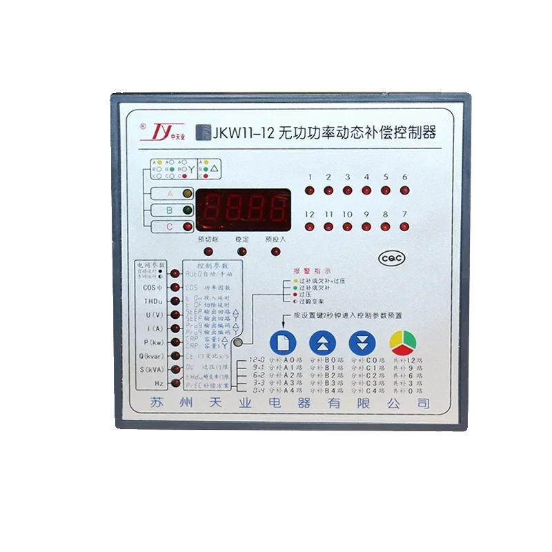 Контроллер динамической компенсации реактивной мощности Suzhou Tianye Electric Appliance JKW8B-12 JKW11-16 JKW11-18 (art.: 3920dcd69ff37) - 3920dcd69ff37