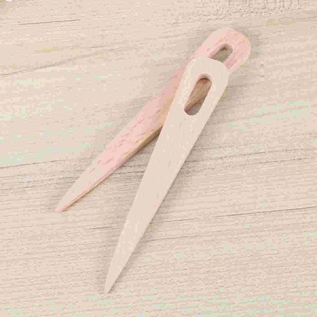 5 шт. плетеные инструменты плетение иглы деревянный ткацкий станок палочка