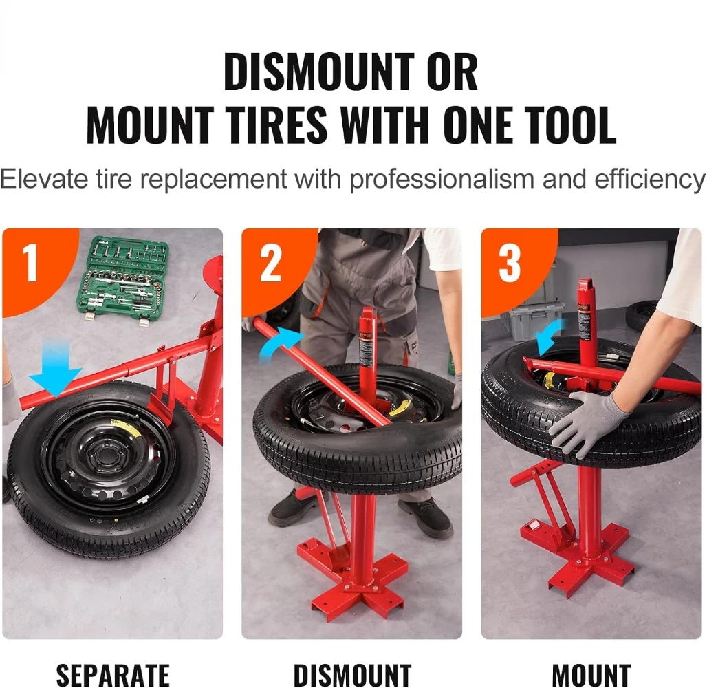Ручной шиномонтажный станок портативный ручной монтажный инструмент для шин