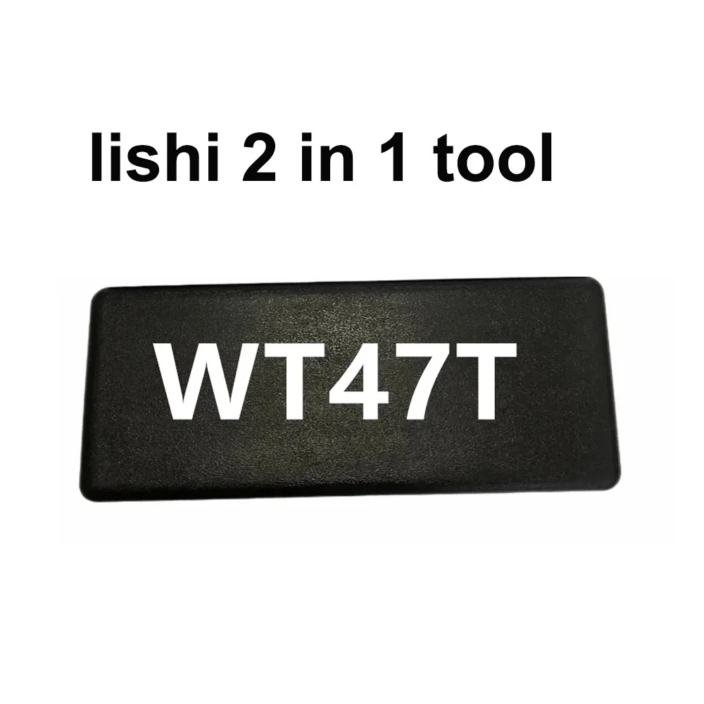 Инструменты lishi 2 в 1 автоматические слесарные инструменты WT47T