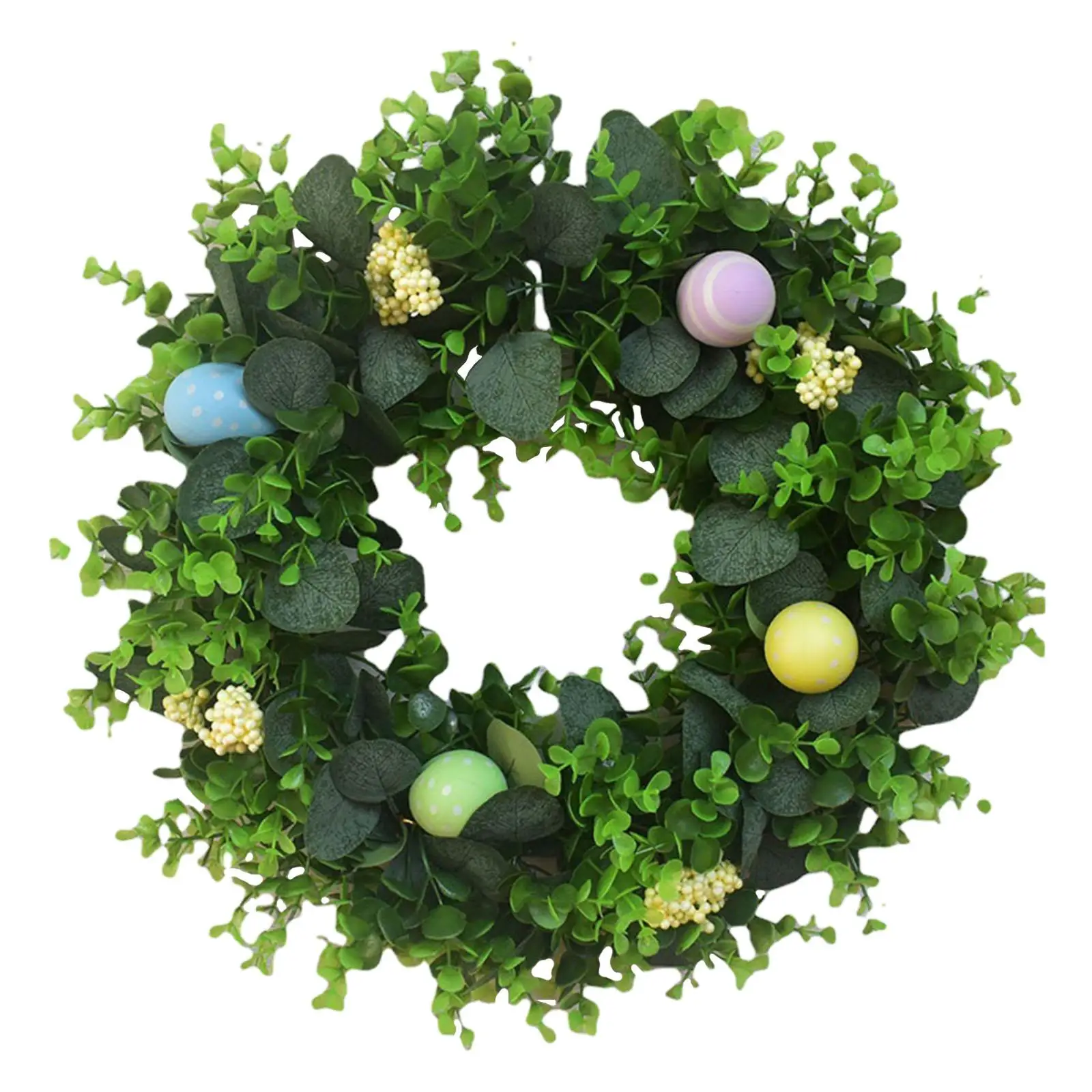 

Easter Artificial Wreath Easter Simulation Garland for Party Celebration Decoration