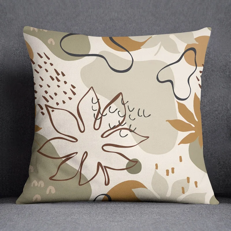 

Абстрактная подушка из полиэстера 45х45 см