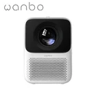 Проектор Wanbo T2 Max, портативный, 1080P, поддержка HDR10, Android, Wi-Fi, для дома, светодиодный прожектор кино