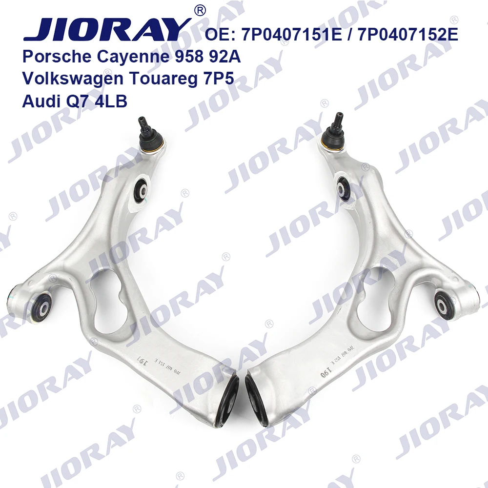 

Передняя Нижняя подвеска JIORAY, рычаг управления для Porsche Cayenne 958 92A VW Volkswagen 7P5 Audi Q7 4LB 7P0407151E