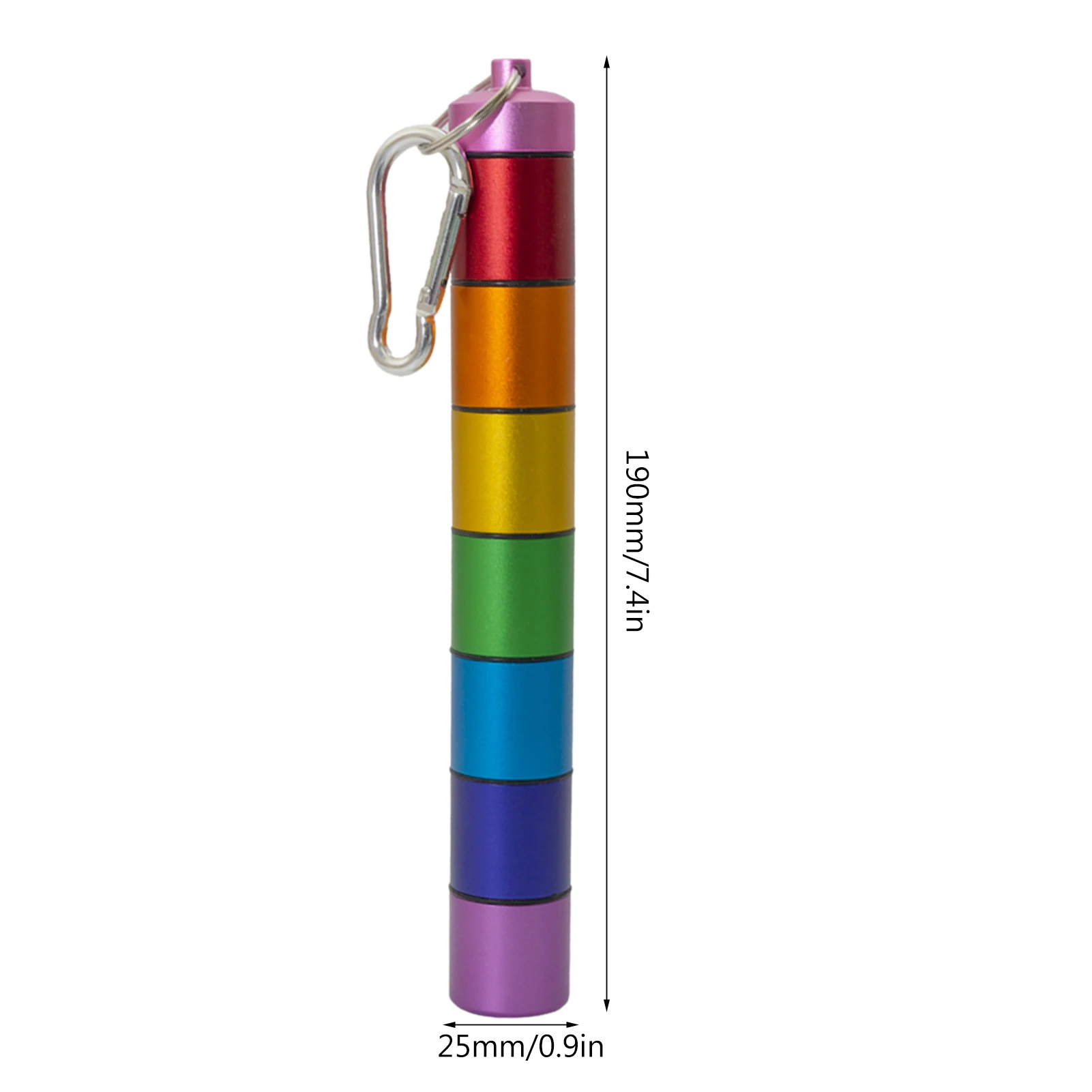 Органайзер для таблеток на неделю органайзер 7 дней контейнер алюминиевый