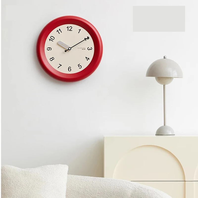 

Часы для спальни, современный дизайн, детские настенные часы в скандинавском стиле для офиса, стильные круглые тихие современные дизайнерские часы для гостиной, мебель, часы Saat