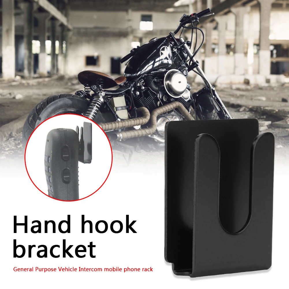 

Car Platform Hand Microphone 3M Metal Hook Bracket Hanger for Yaesu Wouxun 7900
