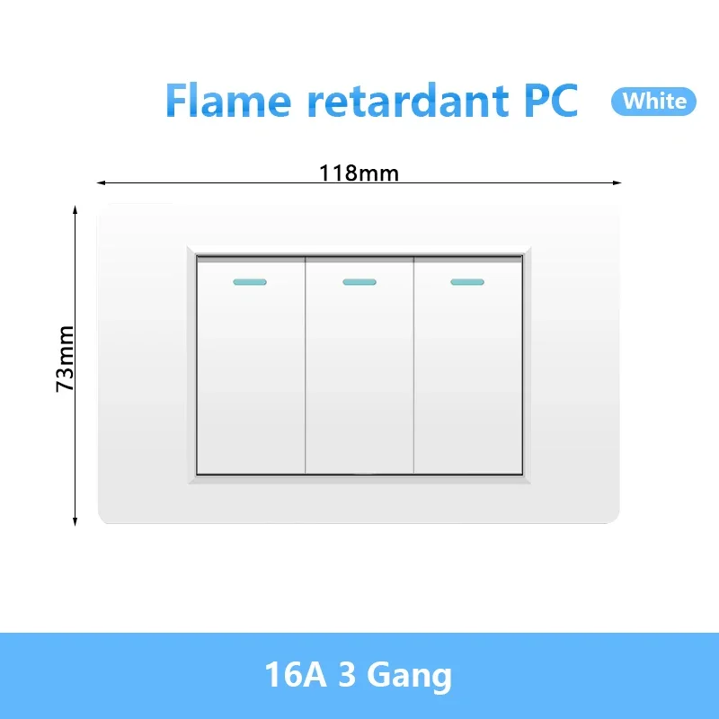 

Пластиковый двухпозиционный переключатель Depo Guye