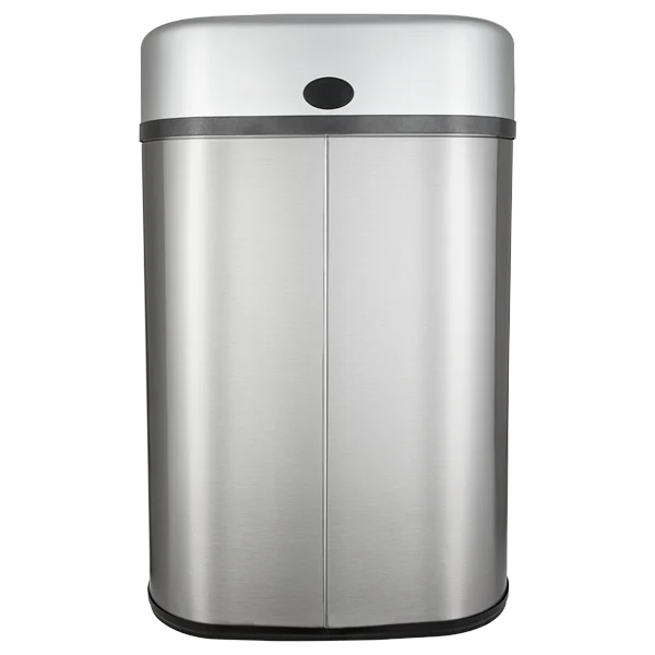 Высококачественная мусорная корзина с датчиком из нержавеющей стали для