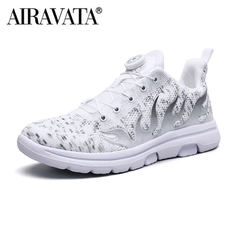 Men Women Sneakers Flame Print Tennis Shoes Desigh Buckle Fashion Casual Famale Walking Shoes Male Sneakers