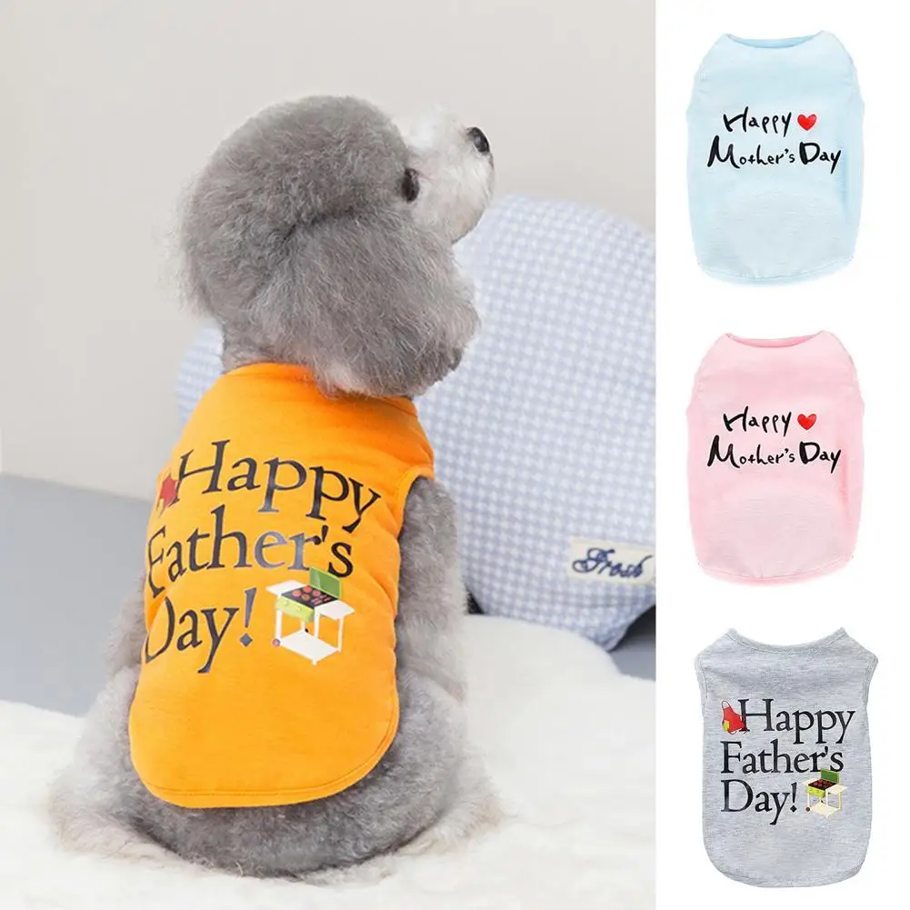 

Изящная Одежда для собак с принтом, Симпатичный жилет, рубашка, костюм, наряды, украшение для собаки, мягкий жилет для игры