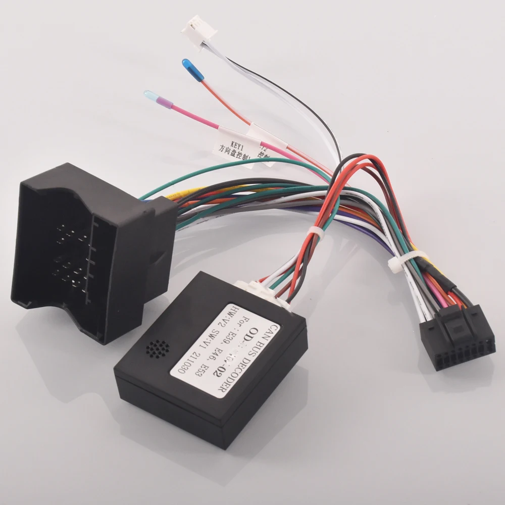 Автомобильный радиоприемник стереопровод Кабель-адаптер Android 16pin для BMW E46 E87 E65 E66