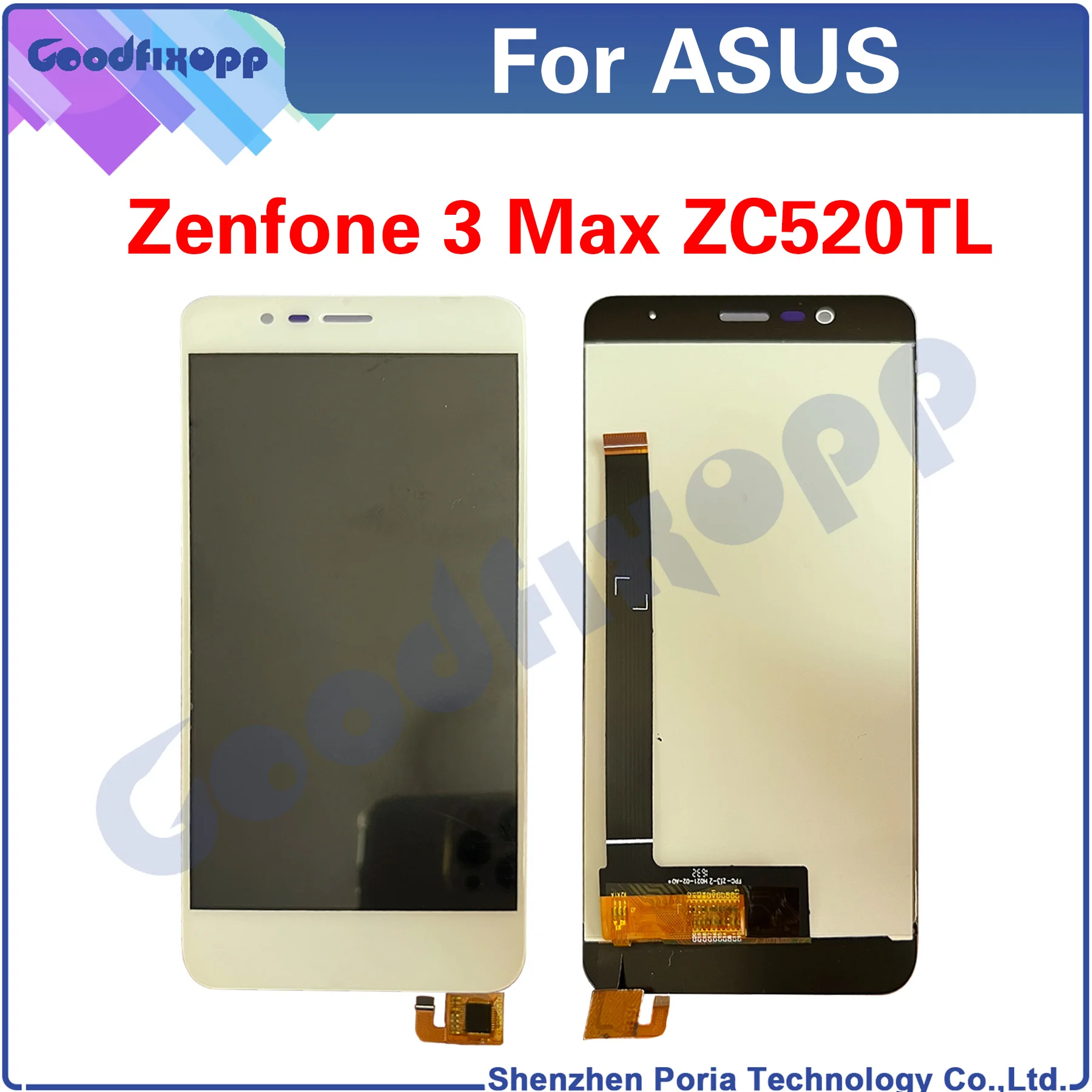 100% тест для Asus Zenfone 3 Max ZC520TL X008D X008DA X008DC X00KD ЖК-дисплей сенсорный экран дигитайзер в сборе Замена