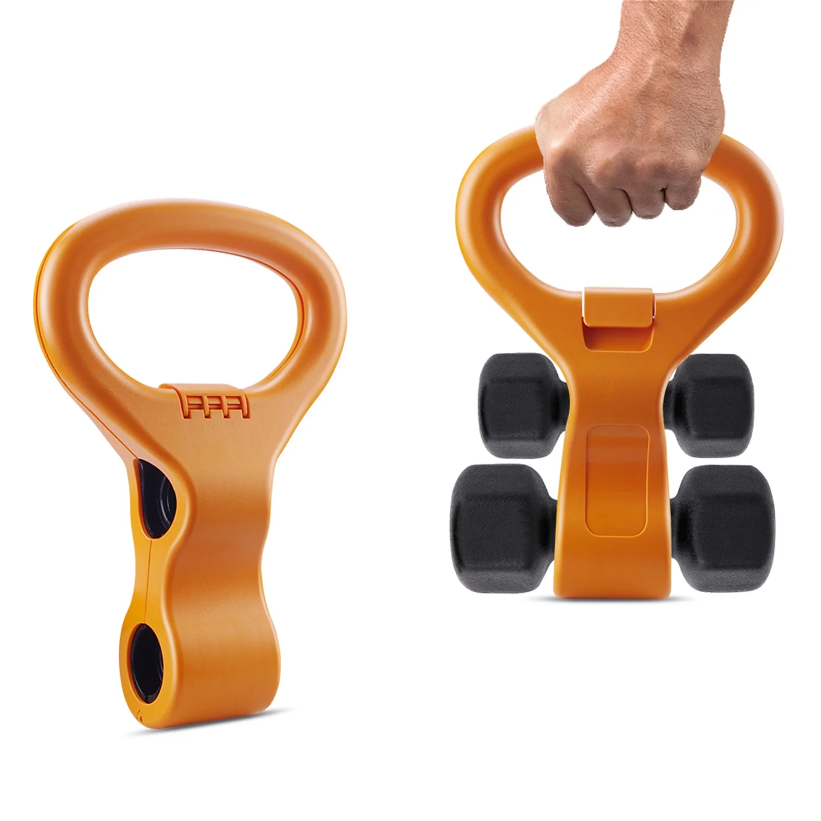 

Portable Kettlebell Handle Weight Grip Kettle Bell Travel Bodybuilding Workout Weightlifting Gym Fitness Equipment Dumbell Rack