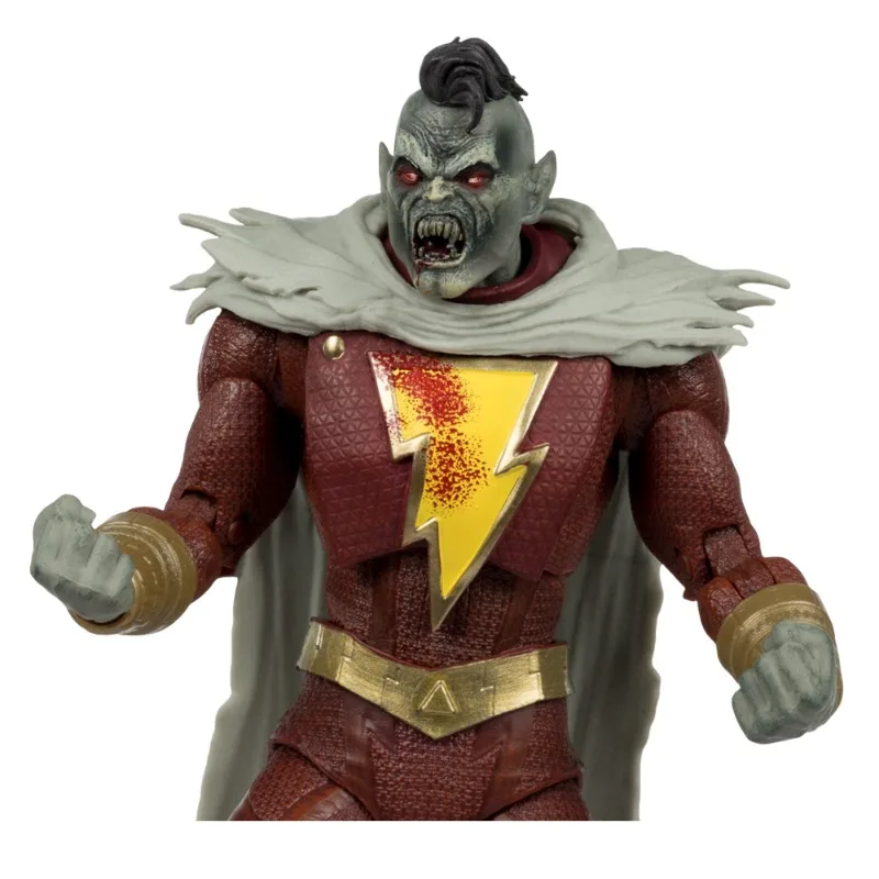 Игрушки McFarlane DC Multiverse Shazam (DC Vs вампиры) Золотая этикетка 7 дюймов фигурки героев