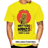 Camiseta Retro Vintage de Hattori Hanzo Sword Sushi Kill Bill Tarantino Uma Thurman, nueva