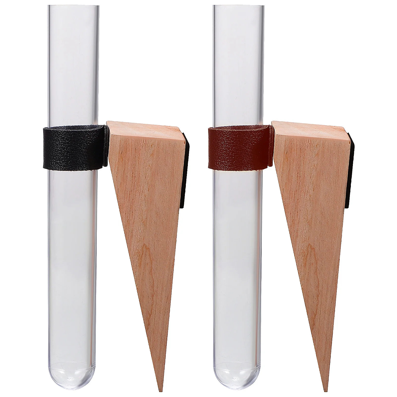 

Wall Vase Propagation Hanging Station Terrarium Hydroponic Stations Container Planter Tubes Tube Air Planters Holders Wooden