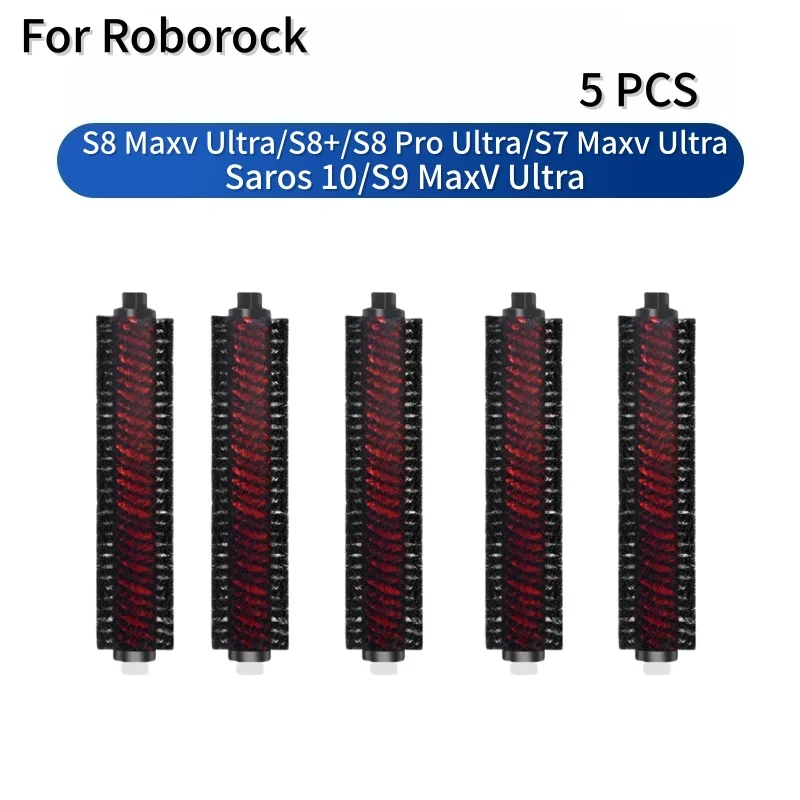 Фото Для Roborock S8 Maxv Ultra/S8+S8 Pro Ultra/S7 Maxv Ultra/Saros 10/S9 MaxV Ultra: аксессуары для роликовых щеток, высокоскоростные щеточные элементы. №2