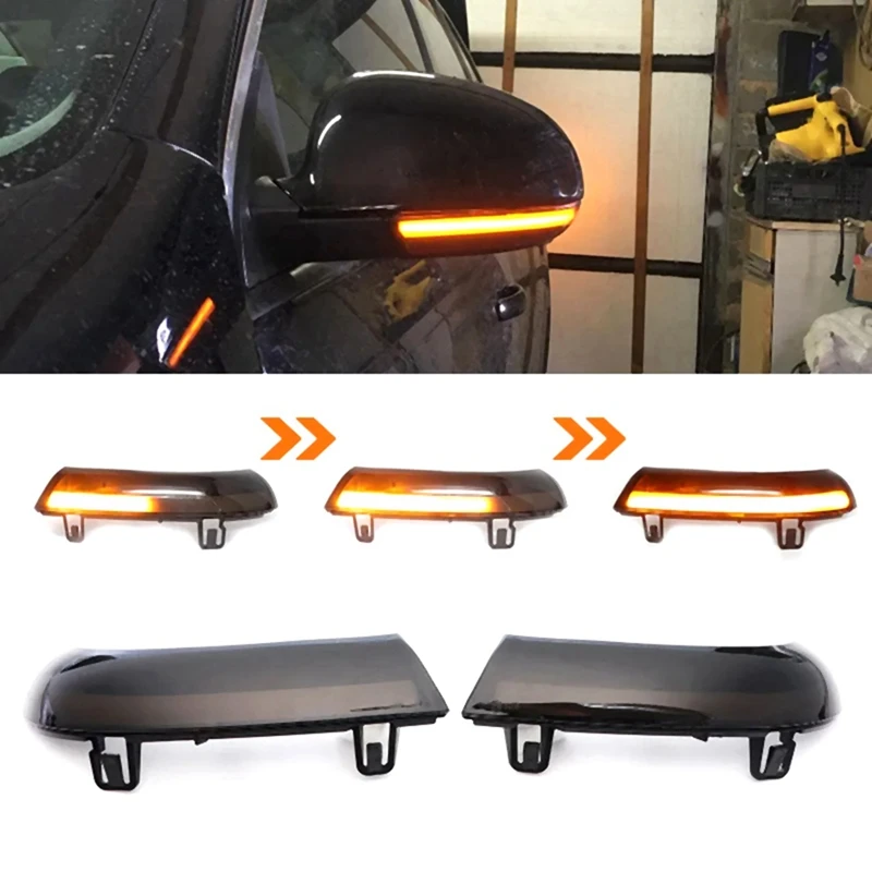 Car Rearview Mirror Turn Signal Light For Volkswagen Passat B6 Golf 5 GTI Station Wagon Jetta MK5 Plus EOS Sharon