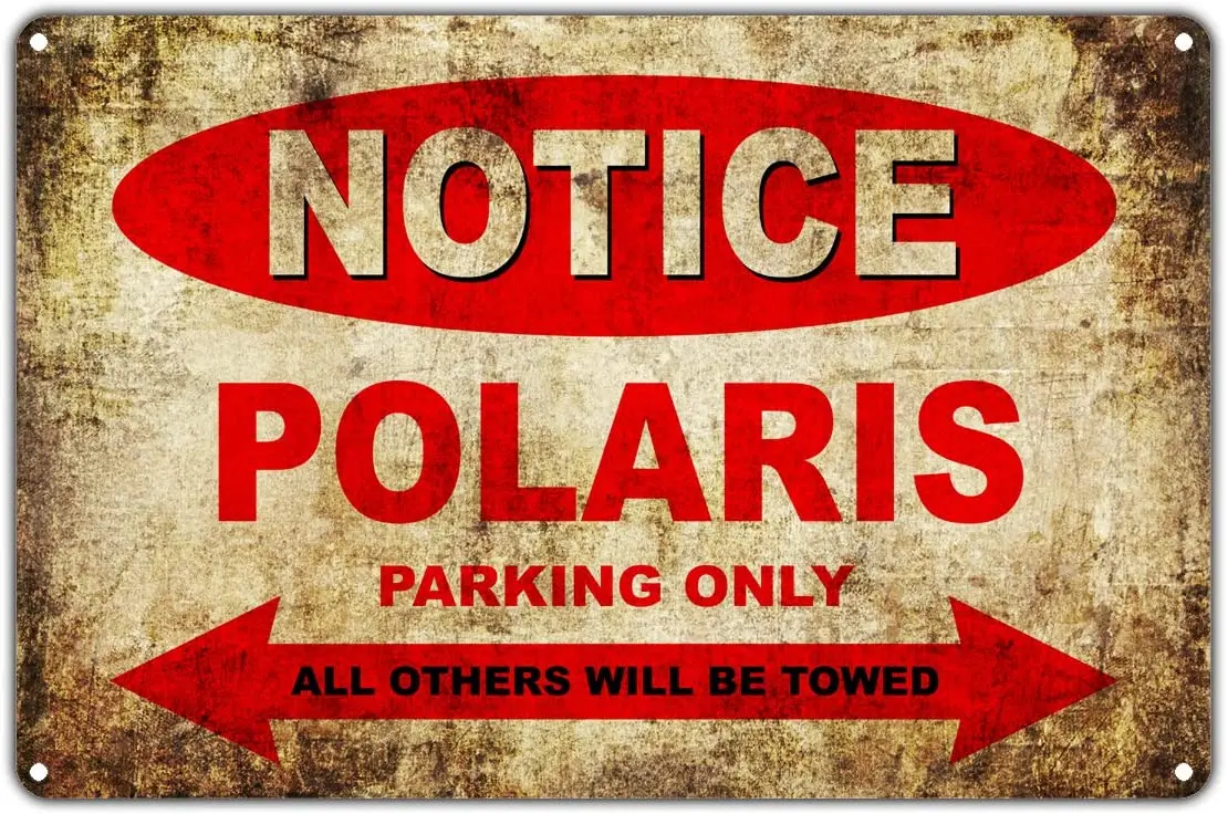 

Мотоциклы Polaris, велосипеды, только все остальные будут буксироваться, стояночный знак, винтажный Ретро металлический декор, художественный ...