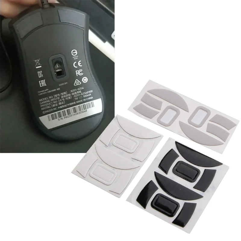 2 комплекта коньков для мыши DeathAdder Essential сменные скользящие ножки