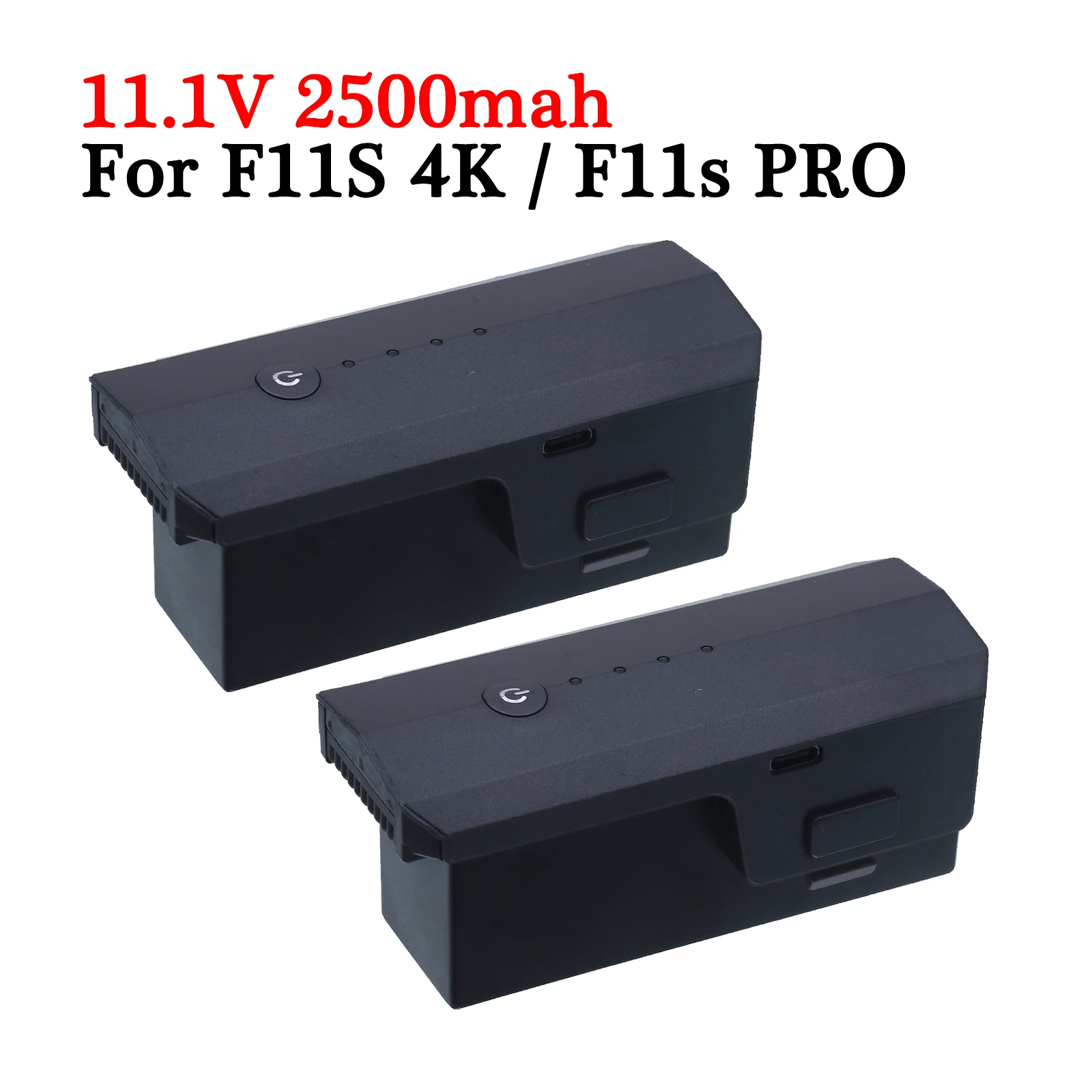 

11.1V 2500mAh Lithium Battery For SJRC F11S 4K Drone GPS Battery 11.1V 2500 mAh Lipo Battery Spare Parts For F11S RC Quadcopter