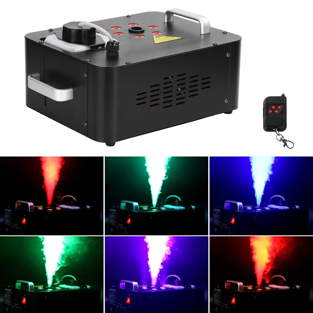 Фото Хит продаж: Вертикальная дым-машина 900 Вт с RGB-подсветкой и DMX-управлением для ночных клубов, вечеринок и DJ-шоу №3