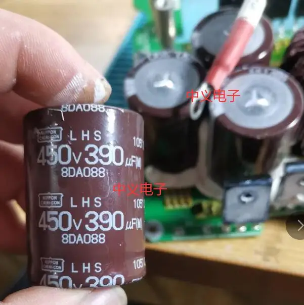 

Free shipping 450V 390UF 4030 EV500 10PCS