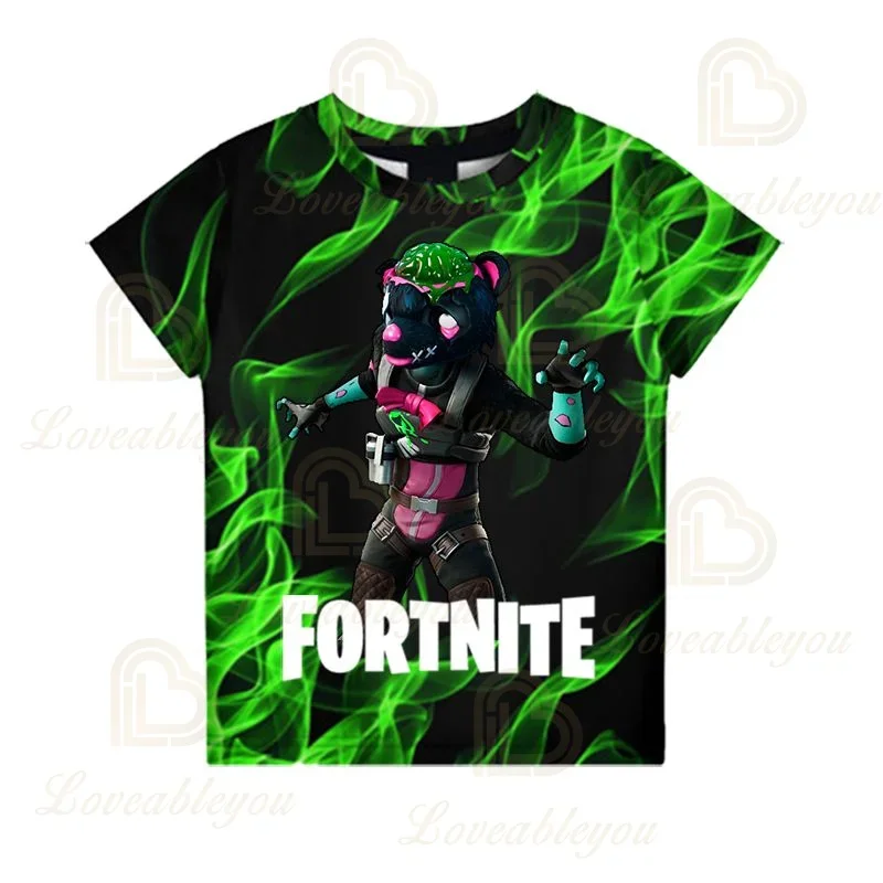 3d футболка для мальчиков и девочек, топы Fortnite Victory, детская одежда, детская футболка Battle Royale, футболка Ravage Hero, одежда (art.: 3920cf59a6781) - 3920cf59a6781