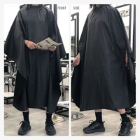 2022 new black hairdressing cape waterproof cloth salon hairdressing supplies barber accessories haircut cape hair styling tools