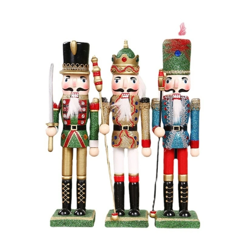 

Holiday Christmas Pink Colorful Nutcrackers Soldier Ornament Holiday Party