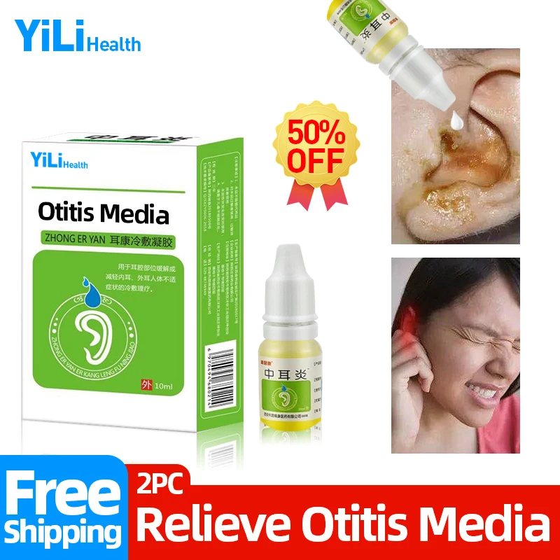 

Acute Otitis Media Herbal Ear Drops Tinnitus Sore Infection Treatment Earwax Cerumen Removal Ears Cleaner Water