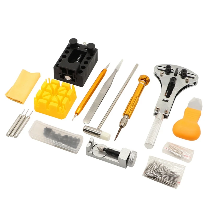 149 PCS Watch Repair Tool Watch Repair Tool Kit Tool Set Watch Repair And Battery Replacement Combination