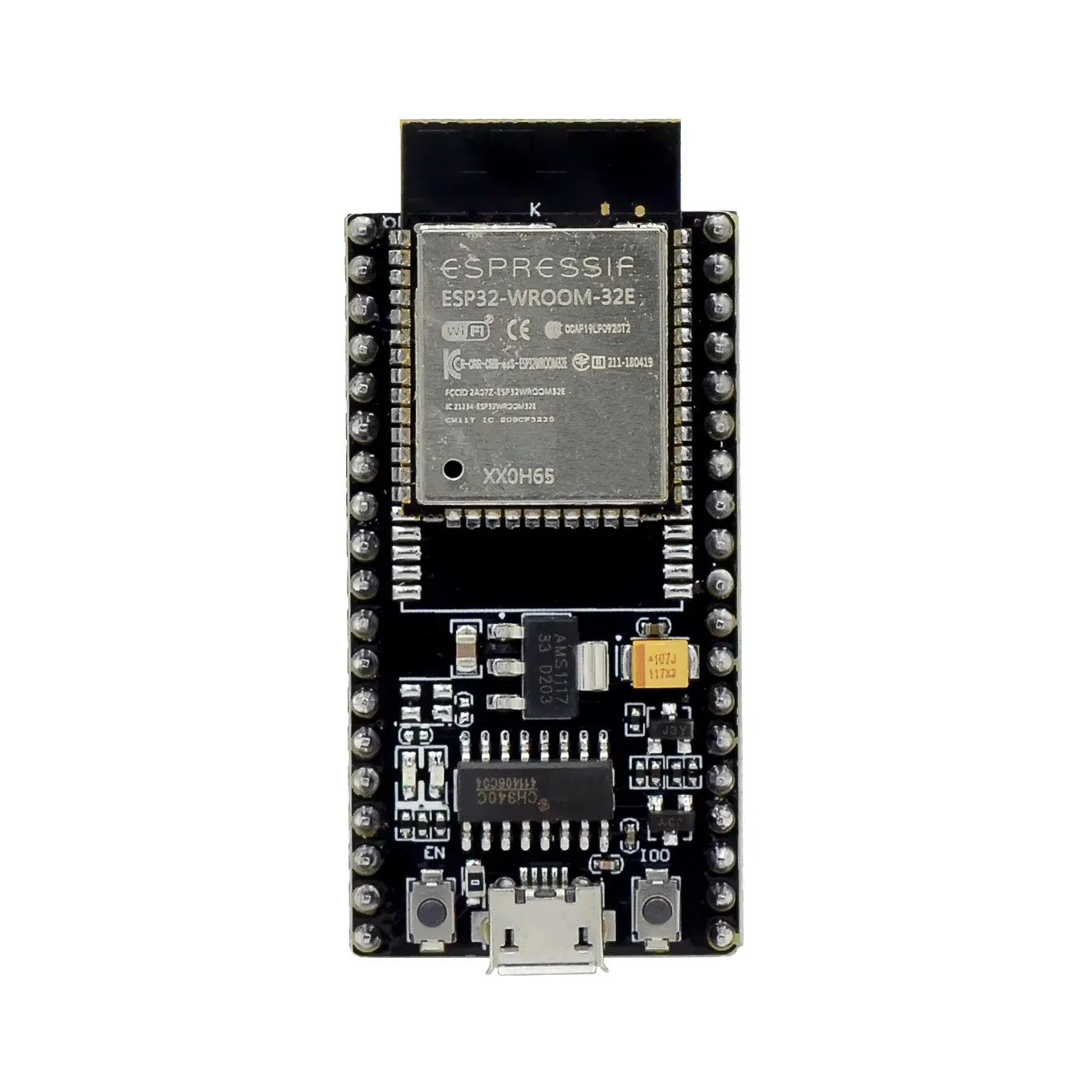 NodeMCU ESP-32S ESP-WROOM-32E Плата разработки WiFi Последовательный порт Модуль Bluetooth