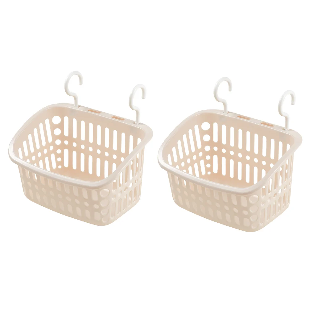 

Basket Hanging Storage Bathroom Wallorganizer Shower Toiletry Baskets Shampoo Condimenttoiletries Shelves Hookbin Floating