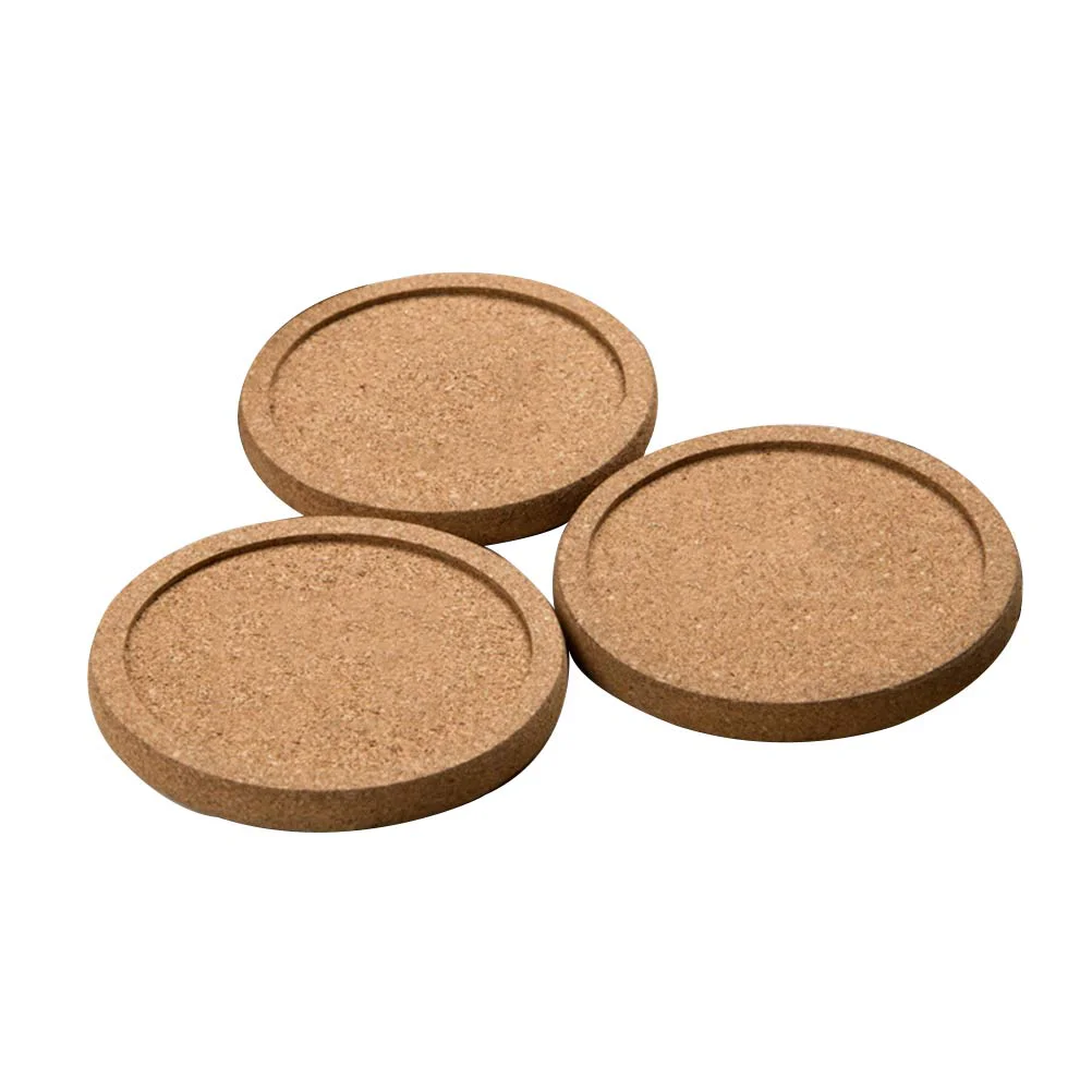 

12 Pcs Bar Coaster Dishes Coaster Plants Live Cork Table Placemat Coasters Holiday Coaster